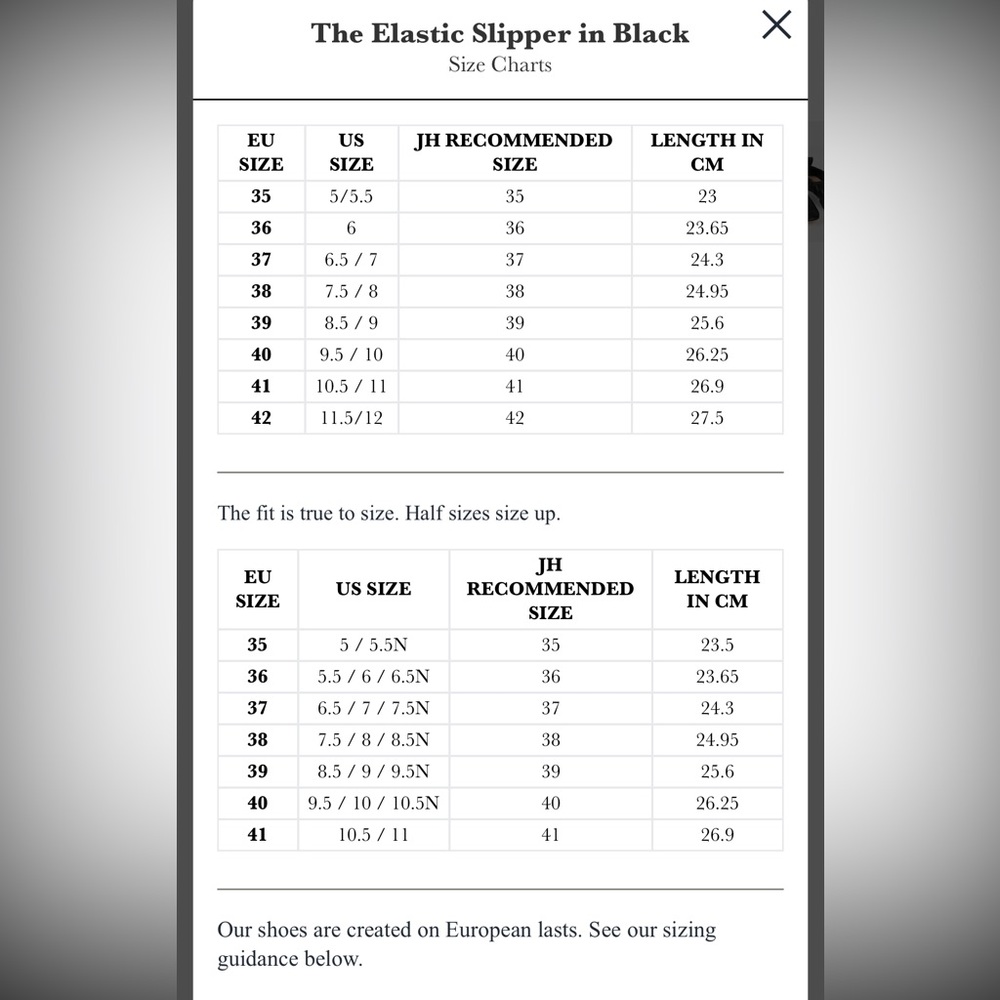 Jamie Haller Elastic Slipper — Black 39 - Picture 10 of 15